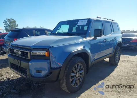 2025 Toyota Land Cruiser из США, поврежденный, VIN JTEABFAJ2SK038986